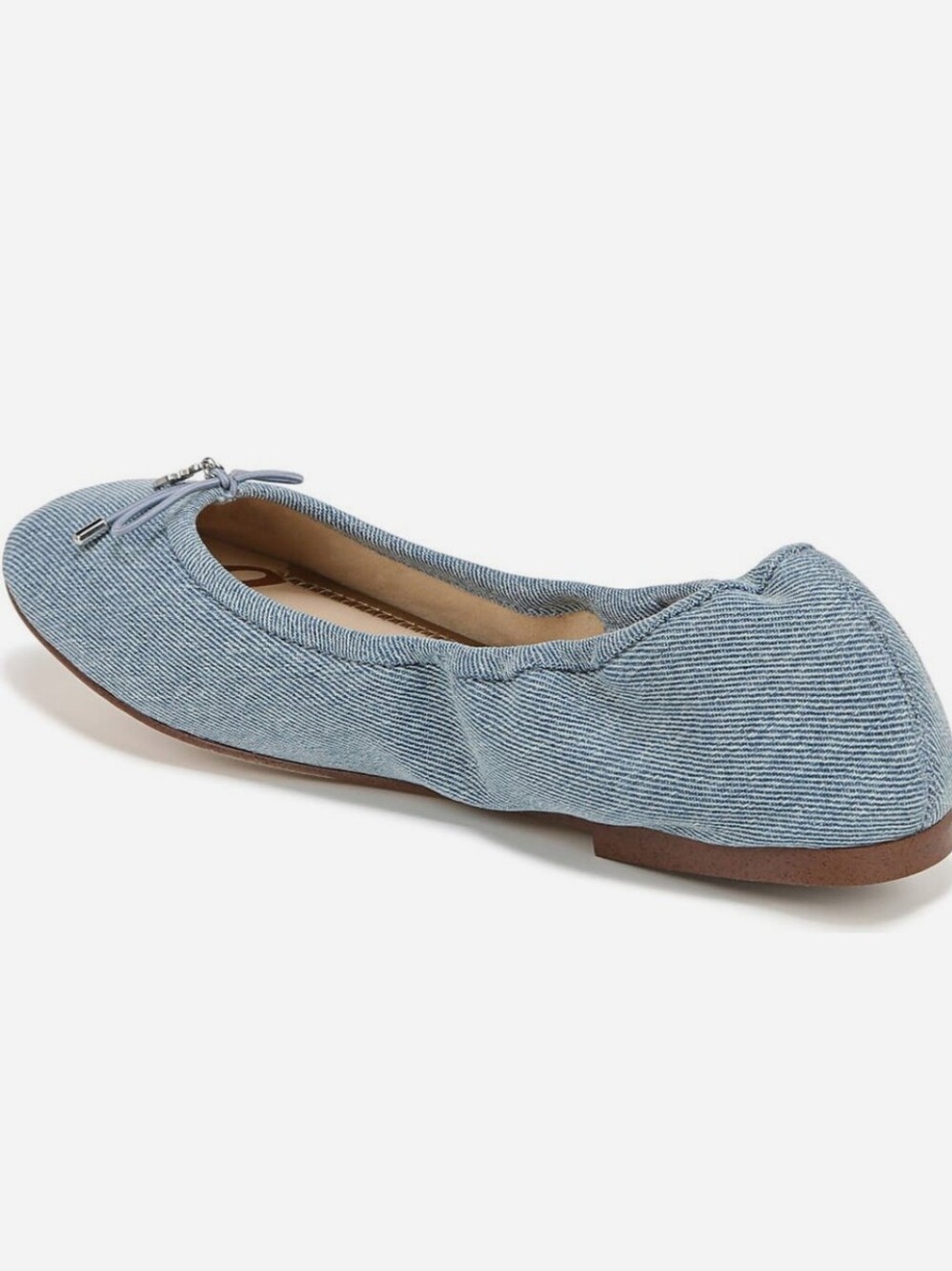 Sam Edelman Felicia Blue Ballet Flat Shoes Msrp $130 - Picture 4 of 4